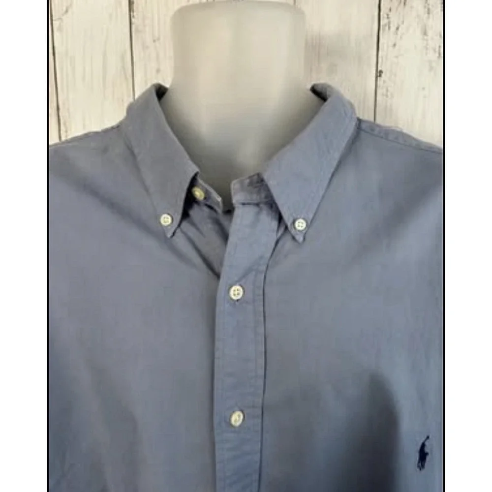 Men's Polo Ralph Lauren Button Down Shirt Big & Tall 4XB